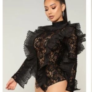 Drisana Lace Bodysuit
